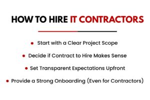 How to hire for IT contract jobs